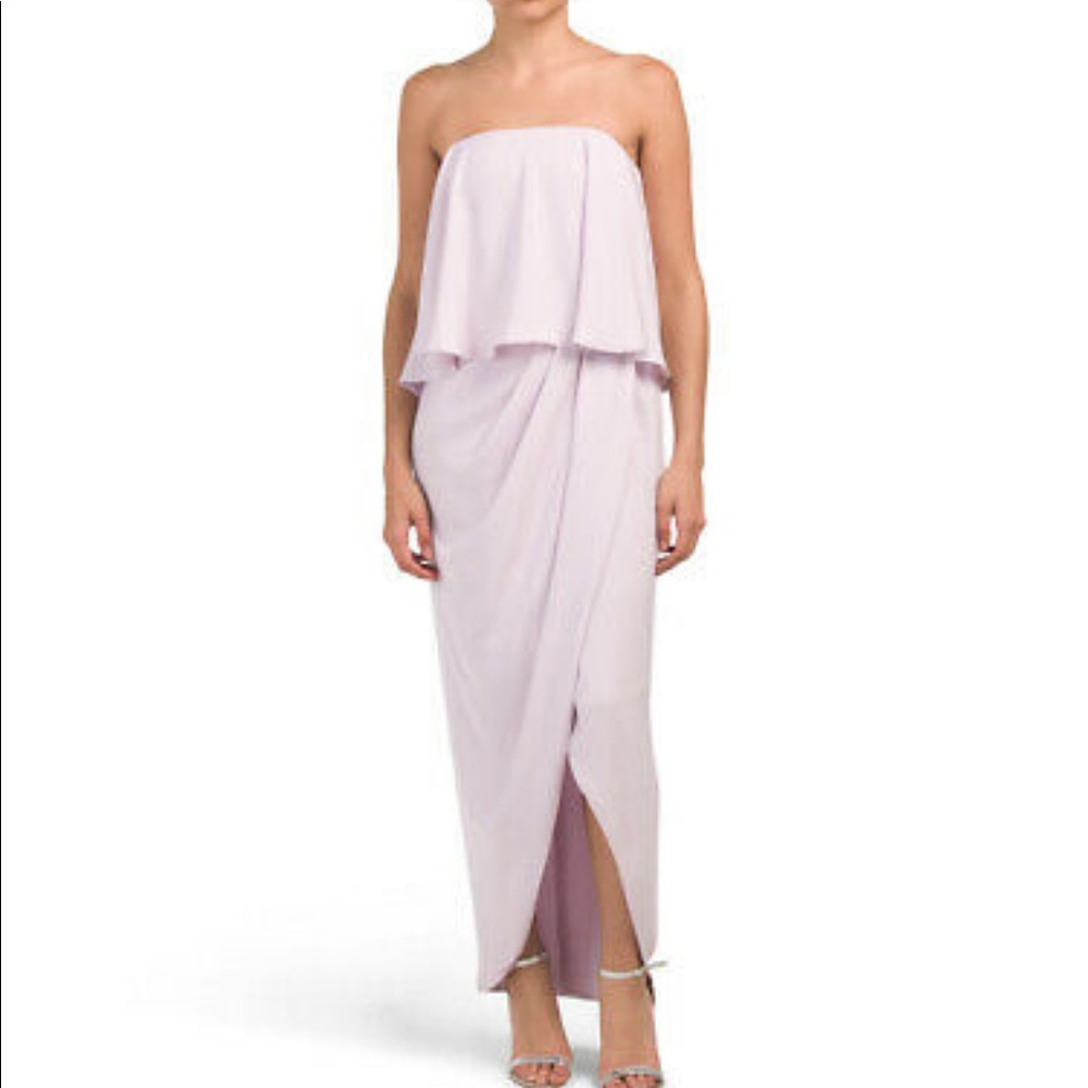 Shona Joy strapless dress NWT